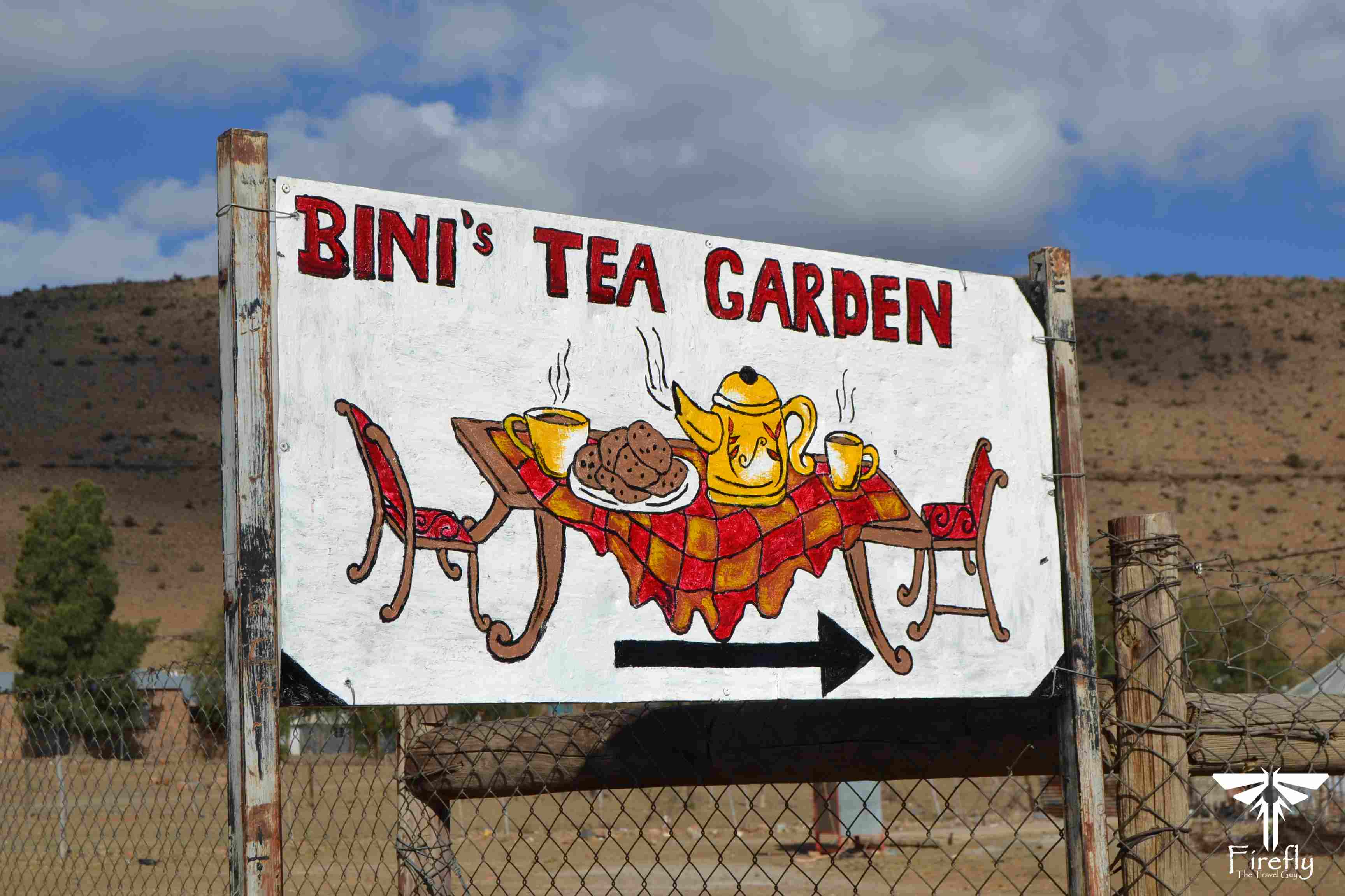 Bini's Tea Garden in Nieu Bethesda