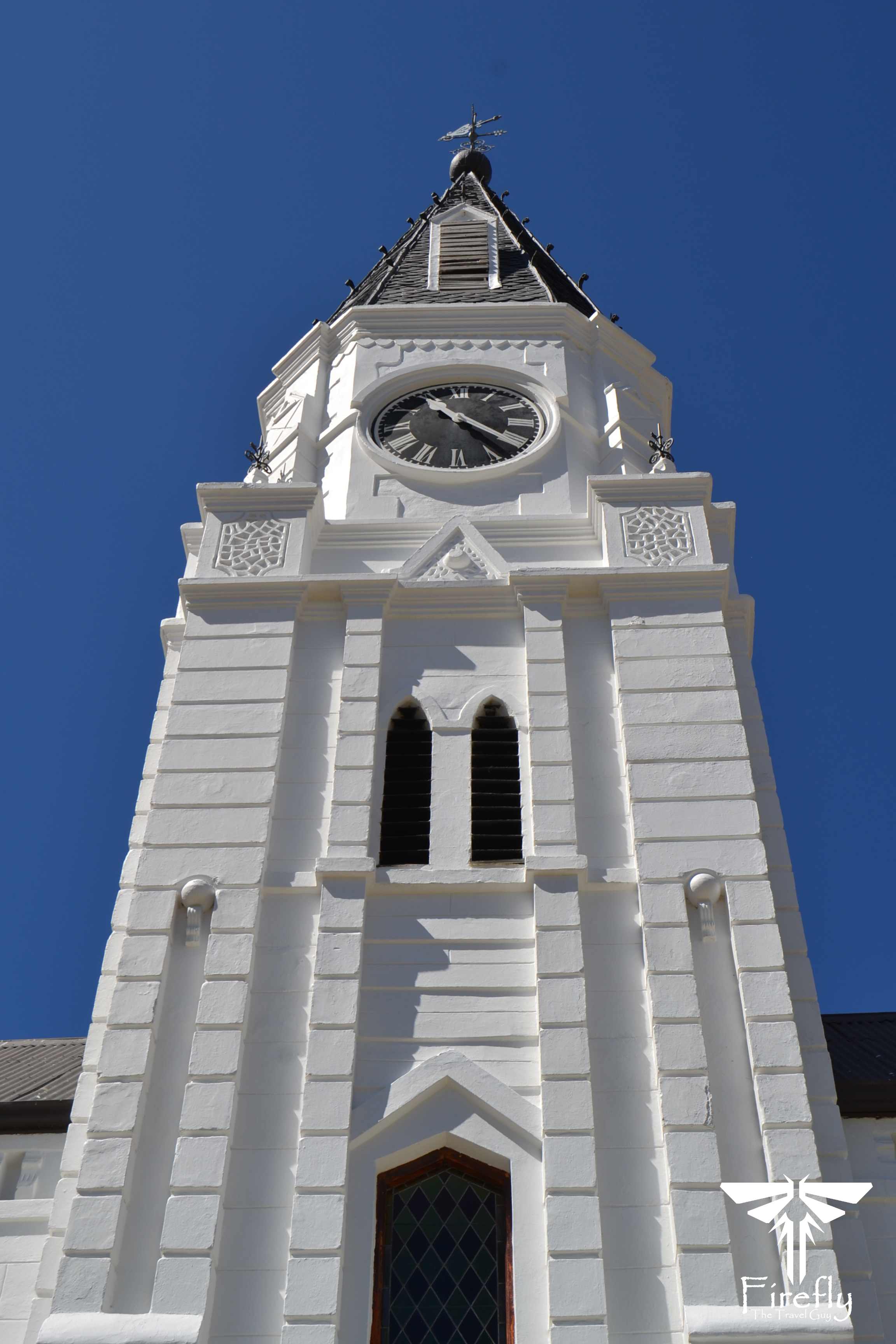 Nieu Bethesda church tower