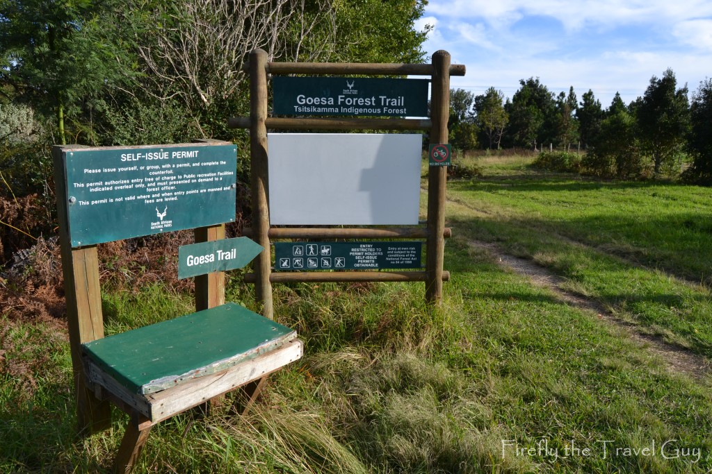 Goesa Trail at Storms River Village in the Tsitsikamma