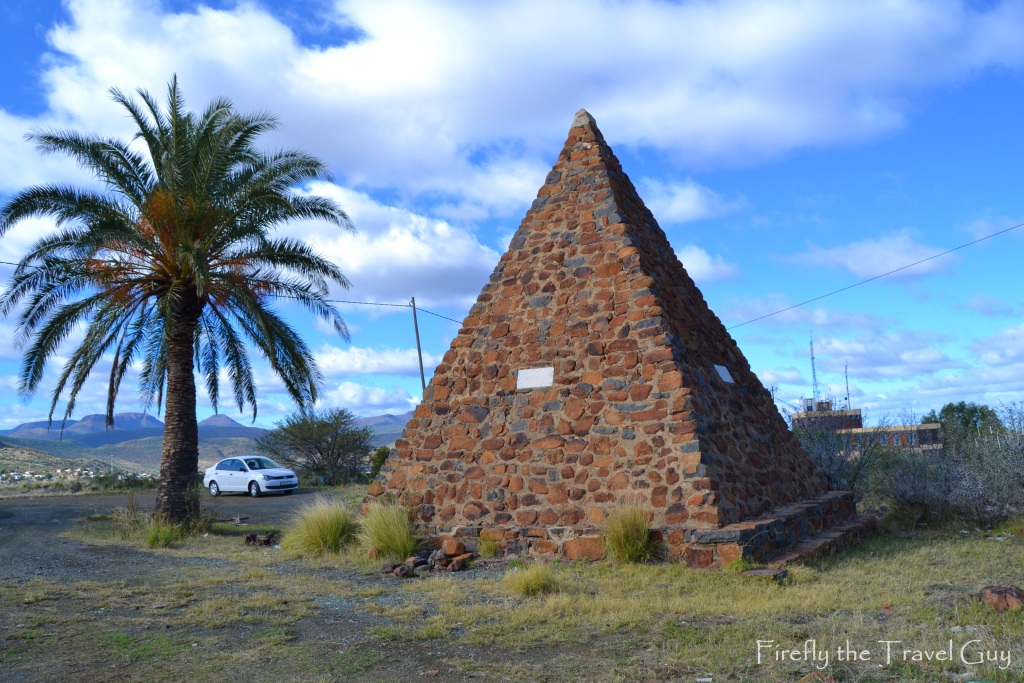 Read more about the article The Union Monument pyramid in Graaff-Reinet