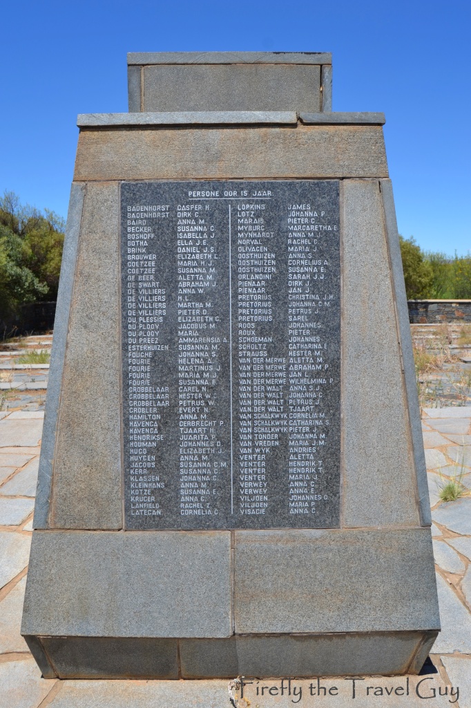 Norvals Pont Concentration Camp memorial