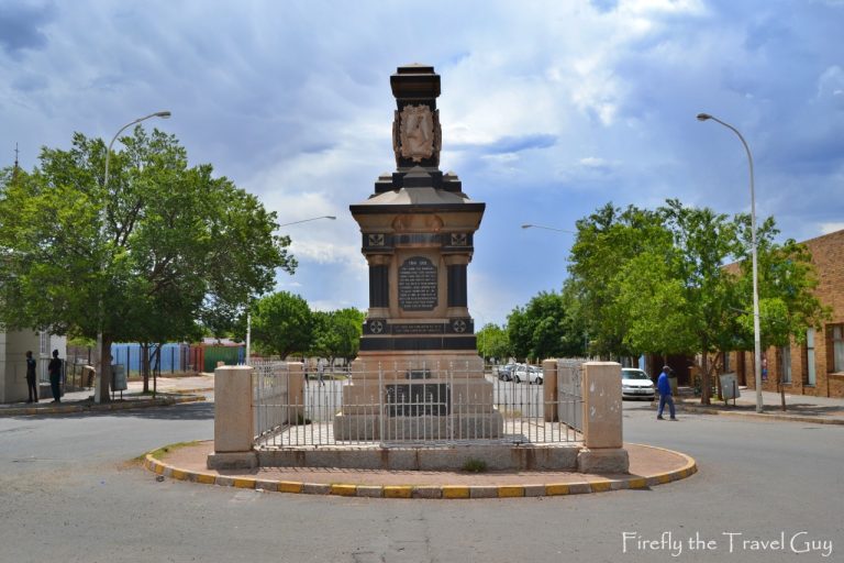 Read more about the article The war memorial in Tarkastad